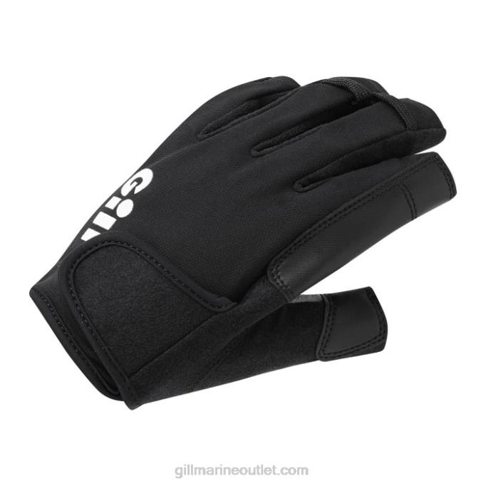 TDHL137 Black Championship Gloves - Short FingerGill Marine