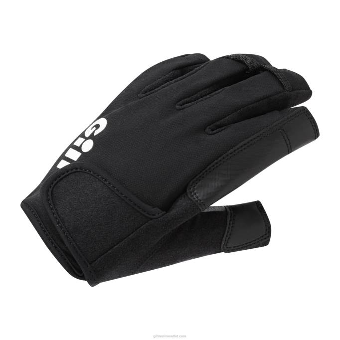 TDHL137 Black Championship Gloves - Short FingerGill Marine