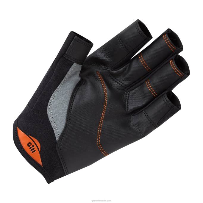 TDHL137 Black Championship Gloves - Short FingerGill Marine