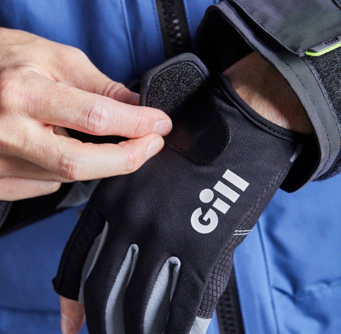 TDHL140 Black Deckhand Gloves - Long FingerGill Marine