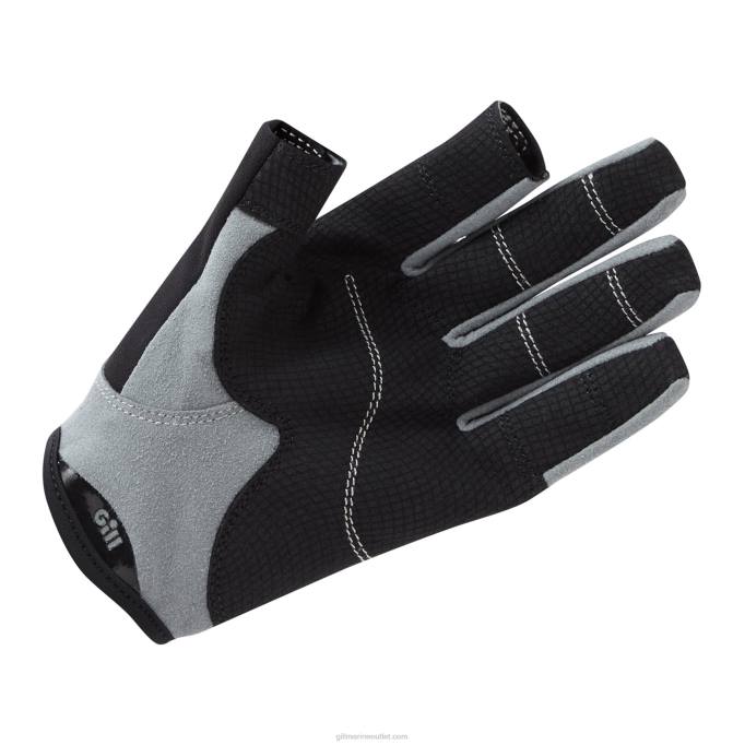 TDHL467 Black Deckhand Gloves - Long FingerGill Marine