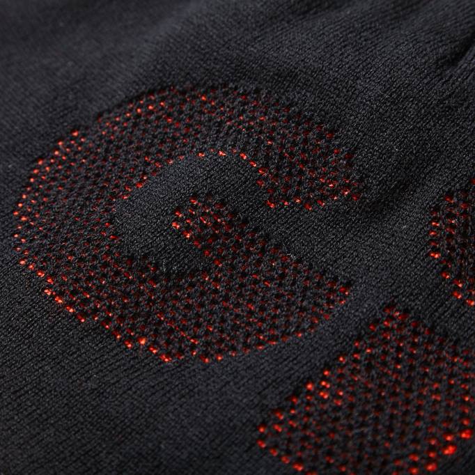 TDHL167 Black & Orange Reversible Knit BeanieGill Marine