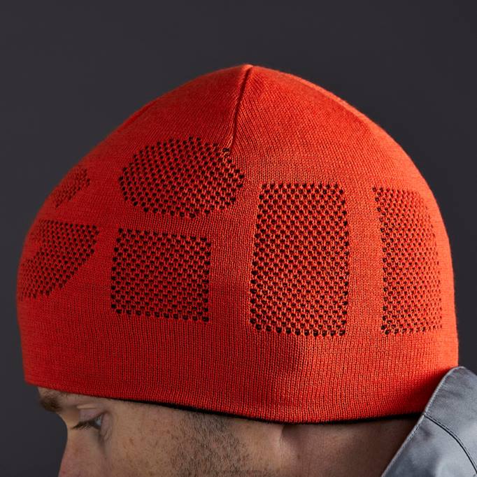 TDHL167 Black & Orange Reversible Knit BeanieGill Marine