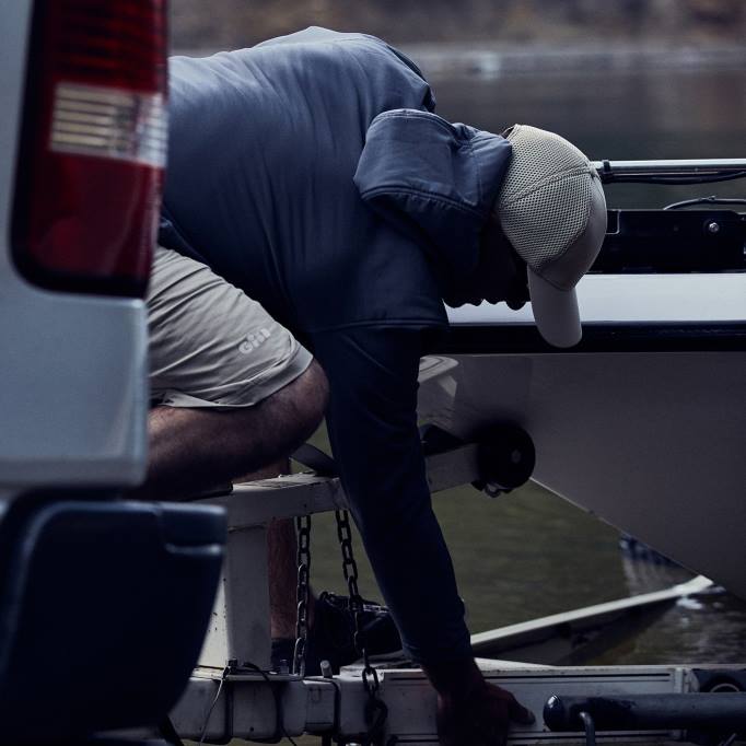 TDHL527 Khaki UV Tec Trucker CapGill Marine