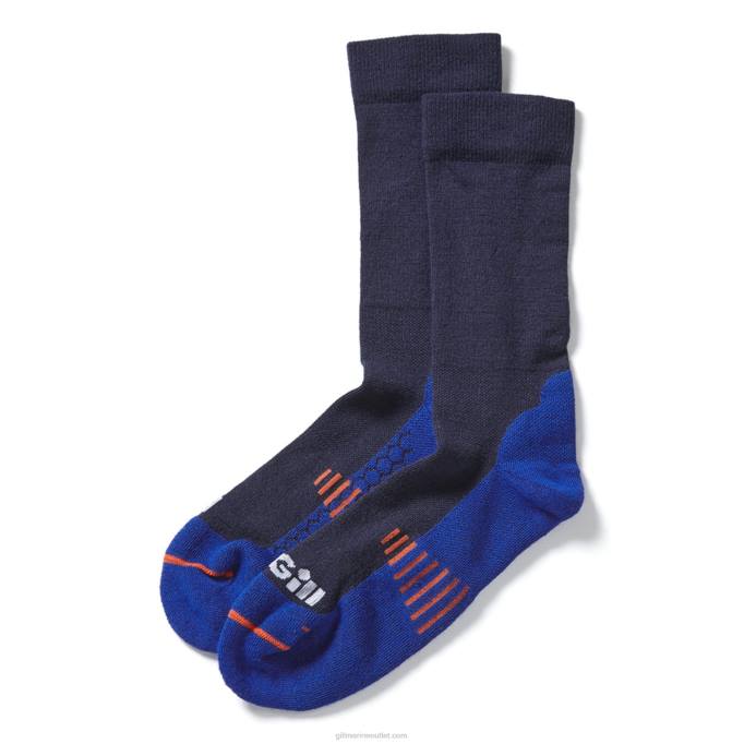 TDHL163 Navy Midweight SocksGill Marine