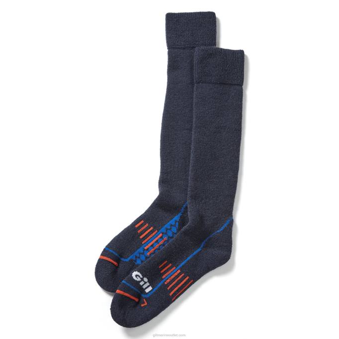 TDHL477 Navy Merino Wool Boot SocksGill Marine