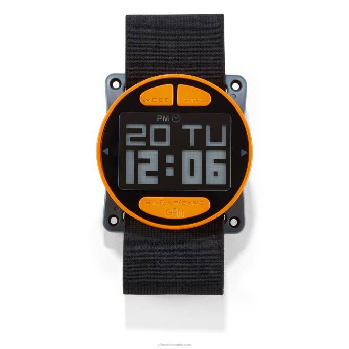 TDHL444 Black & Orange Stealth TimerGill Marine
