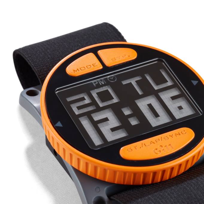 TDHL444 Black & Orange Stealth TimerGill Marine