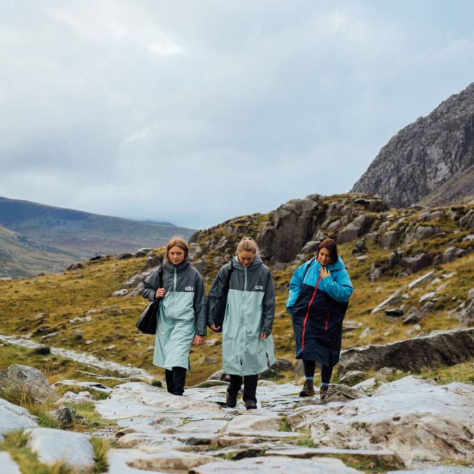 TDHL106 Dark Navy/Bluejay Aqua ParkaGill Marine