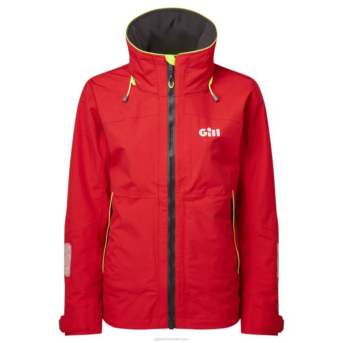 TDHL147 Red Women's OS3 Coastal JacketGill Marine