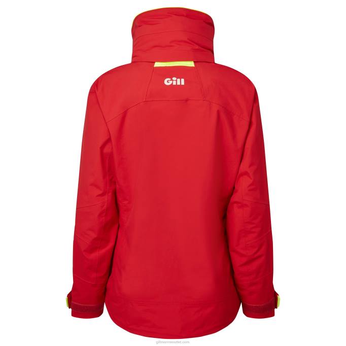 TDHL147 Red Women's OS3 Coastal JacketGill Marine