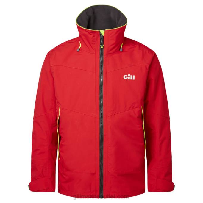 TDHL148 Red Men's OS3 Coastal JacketGill Marine