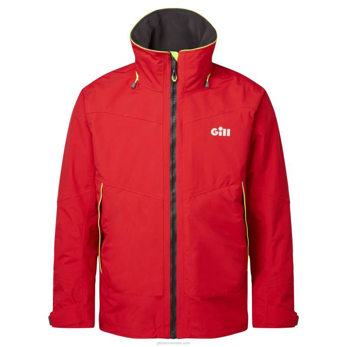 TDHL148 Red Men's OS3 Coastal JacketGill Marine