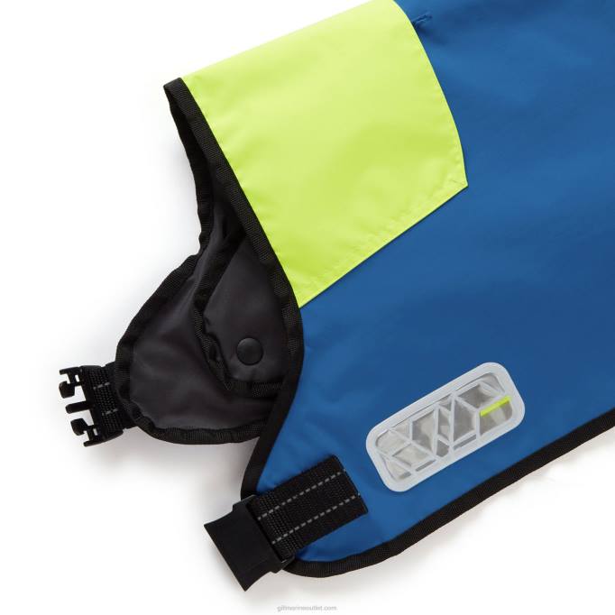 TDHL22 Blue tails.com X Gill Dog CoatGill Marine