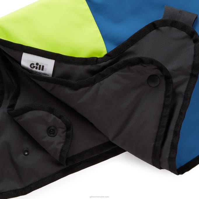 TDHL22 Blue tails.com X Gill Dog CoatGill Marine