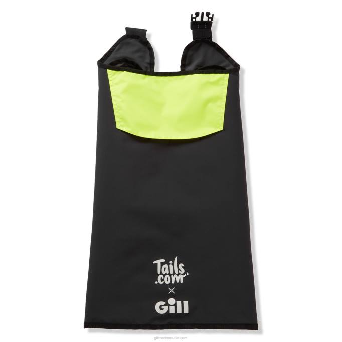 TDHL23 Graphite tails.com X Gill Dog CoatGill Marine