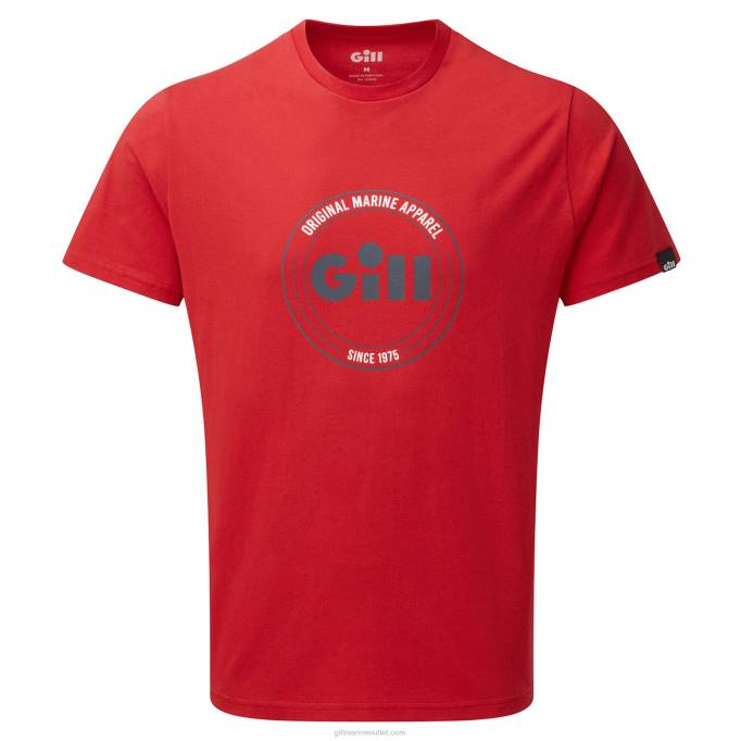 TDHL117 Gill Red Scala T-ShirtGill Marine