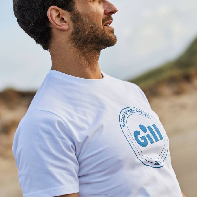 TDHL118 White Scala T-ShirtGill Marine