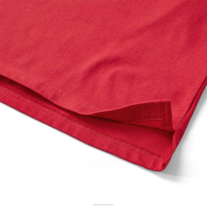 TDHL124 Gill Red Lucca PoloGill Marine