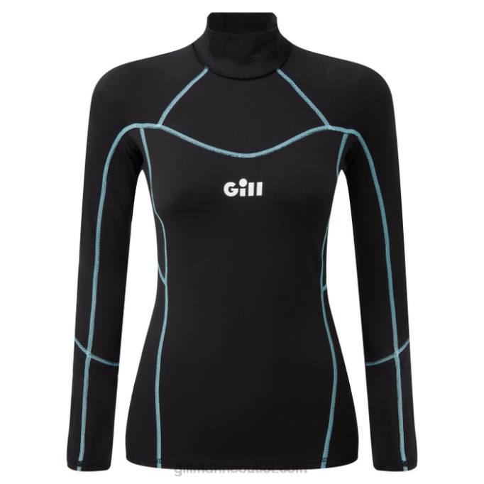 TDHL282 Black Women's Hydrophobe TopGill Marine