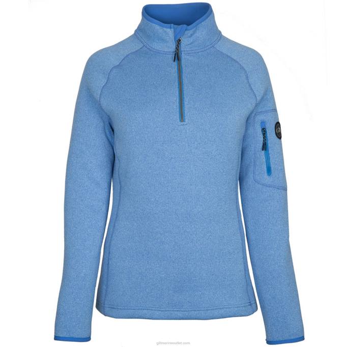 TDHL304 Light Blue Women's Knit FleeceGill Marine