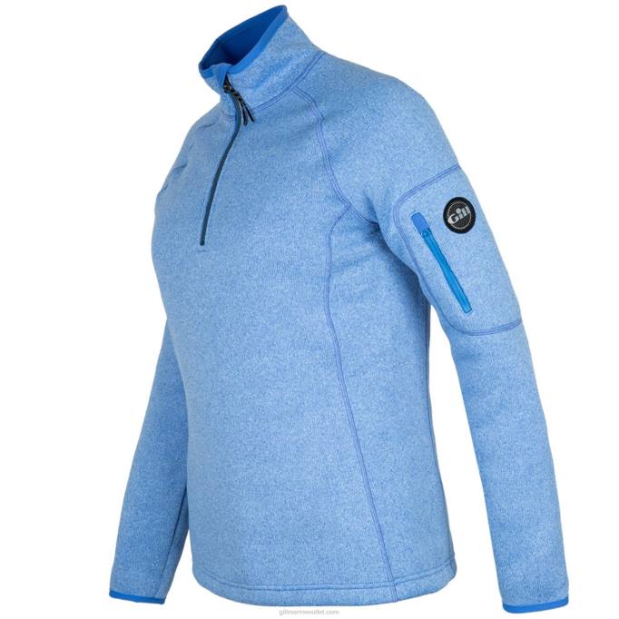 TDHL304 Light Blue Women's Knit FleeceGill Marine