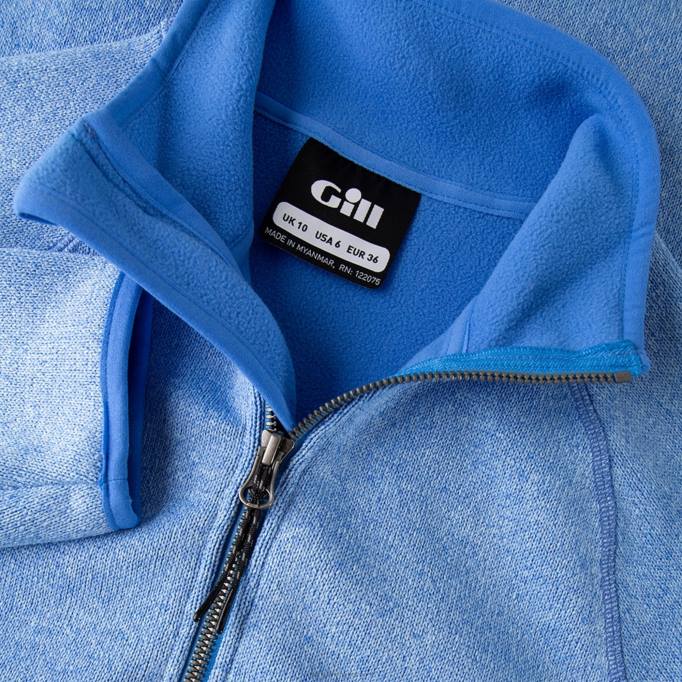 TDHL304 Light Blue Women's Knit FleeceGill Marine