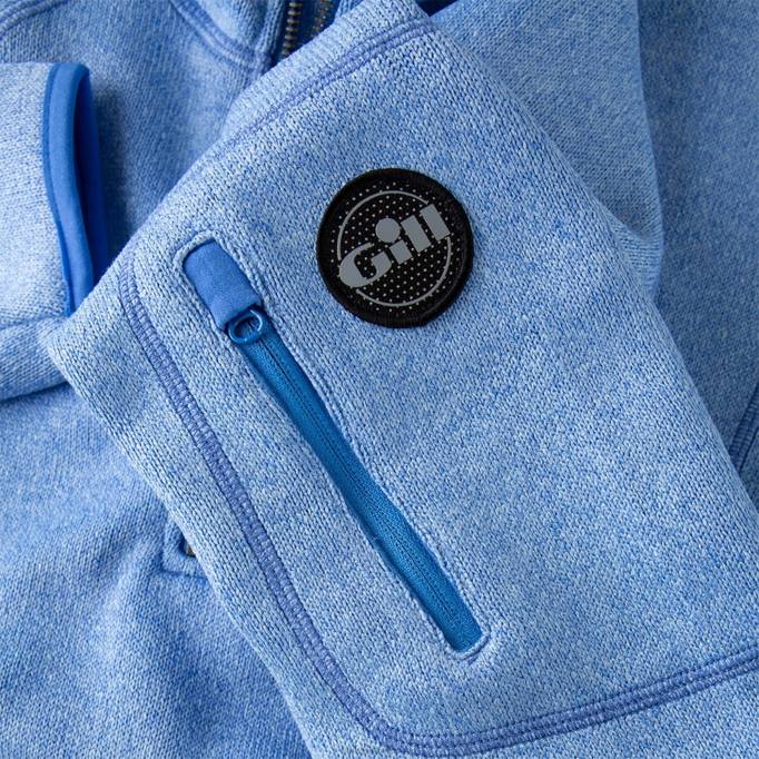 TDHL304 Light Blue Women's Knit FleeceGill Marine