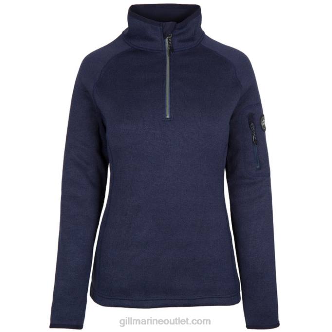TDHL305 Navy Women's Knit FleeceGill Marine