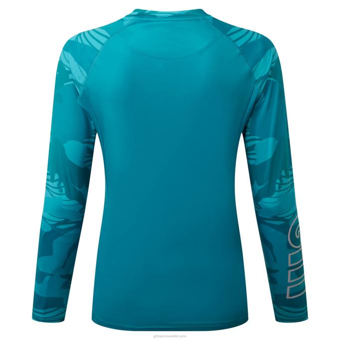 TDHL397Women's XPEL Tec Long Sleeve Top in Arm CamoGill Marine