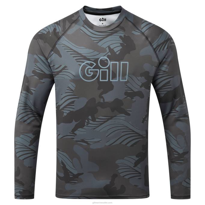 TDHL404 Shadow Camo XPEL Tec Long Sleeve Top in CamoGill Marine