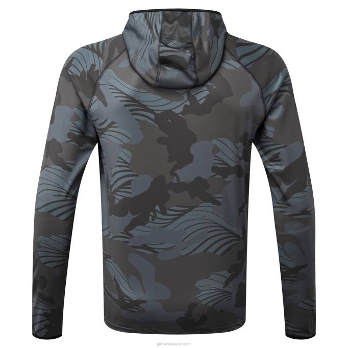 TDHL409 Shadow Camo XPEL Tec Hoodie in CamoGill Marine
