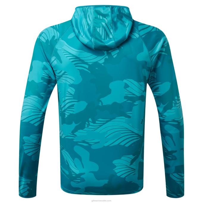 TDHL410 Pool Camo XPEL Tec Hoodie in CamoGill Marine