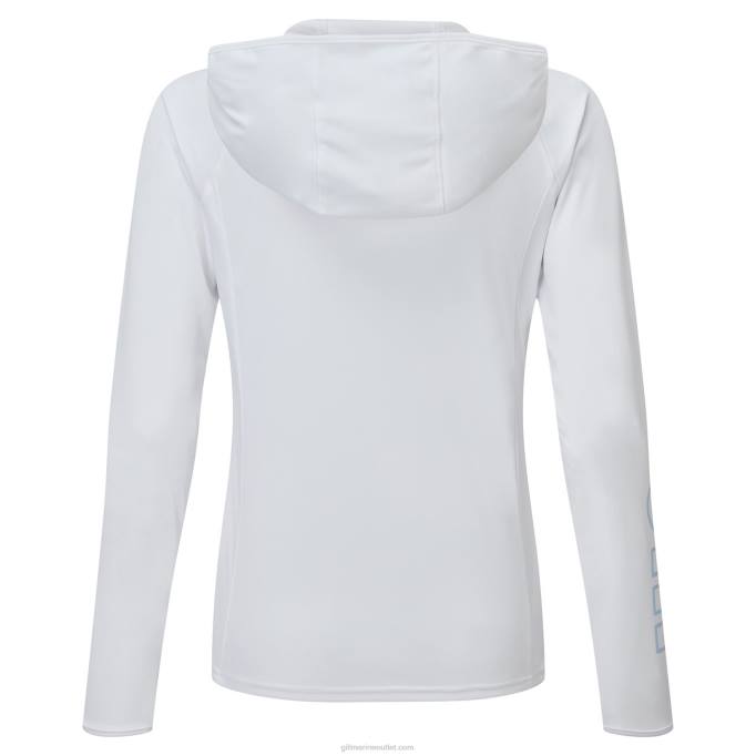 TDHL414 White Women's XPEL Tec HoodieGill Marine