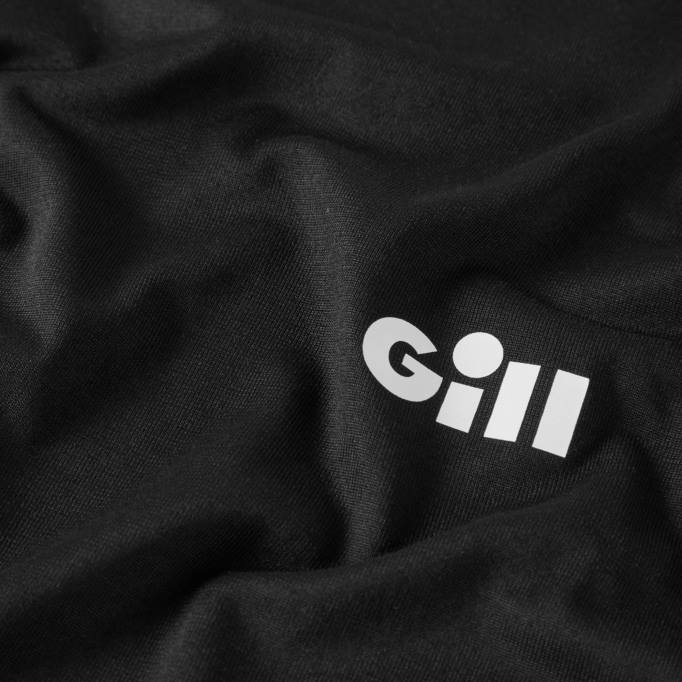 TDHL321 Black Men's Holcombe Crew - Long SleeveGill Marine