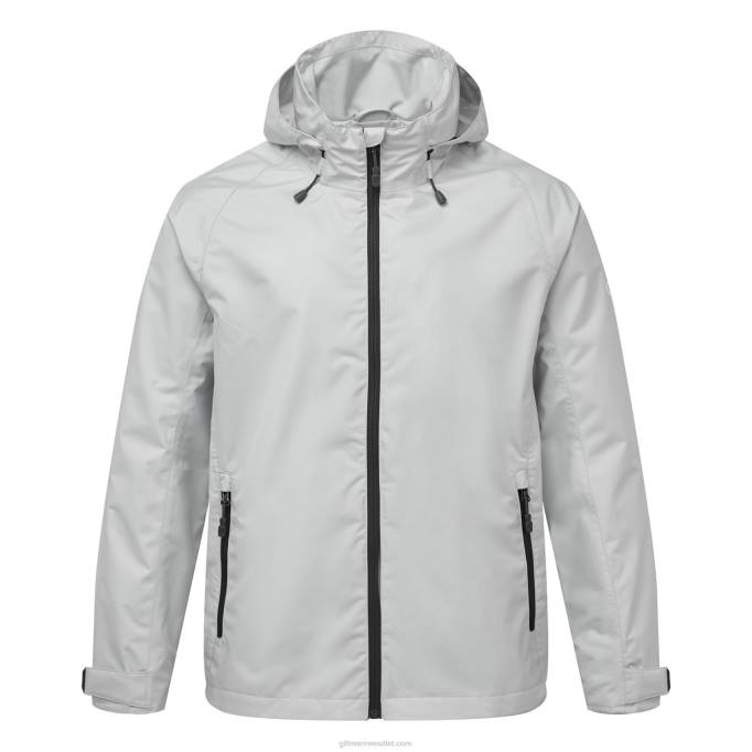 TDHL18 Silver Men's Hooded Lite JacketGill Marine