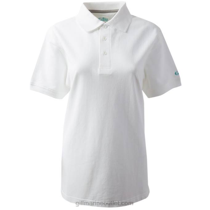 TDHL252 White Women's Polo ShirtGill Marine