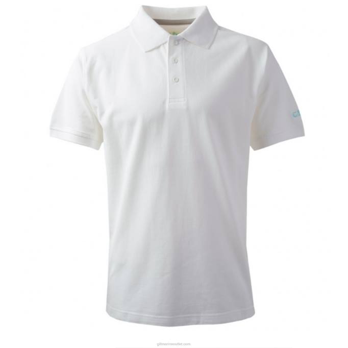TDHL257 White Men's Polo ShirtGill Marine