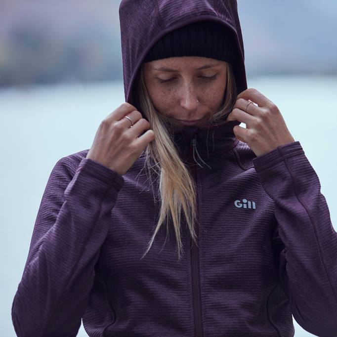 TDHL171 Fig Women's Dart HoodieGill Marine