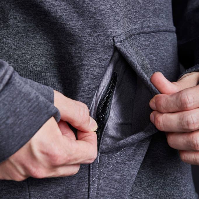 TDHL461 Steel Langland Technical HoodieGill Marine