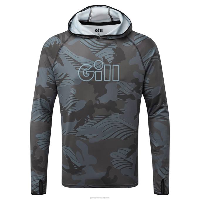 TDHL50 Shadow Camo XPEL Tec Hoodie in CamoGill Marine