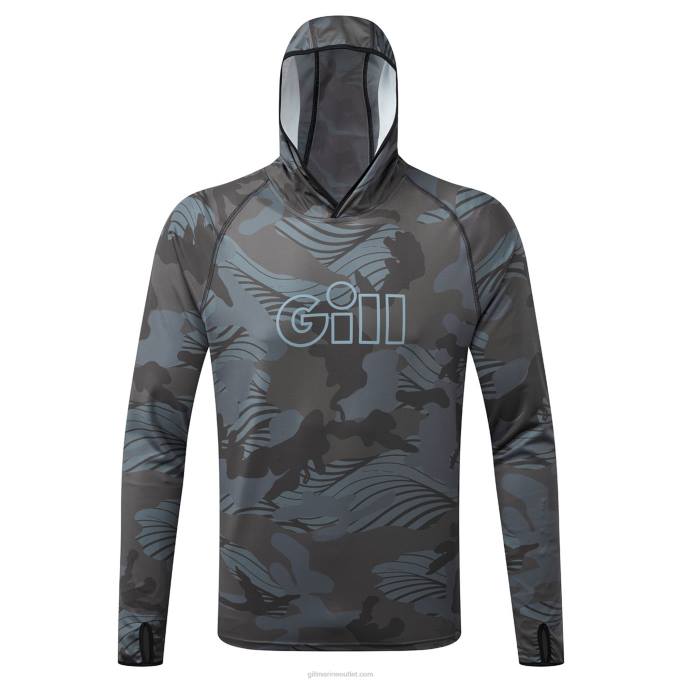 TDHL50 Shadow Camo XPEL Tec Hoodie in CamoGill Marine