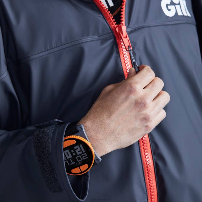 TDHL375 Graphite Aqua ParkaGill Marine