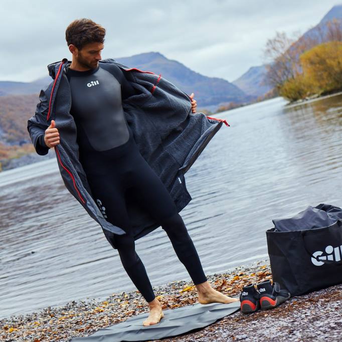 TDHL375 Graphite Aqua ParkaGill Marine