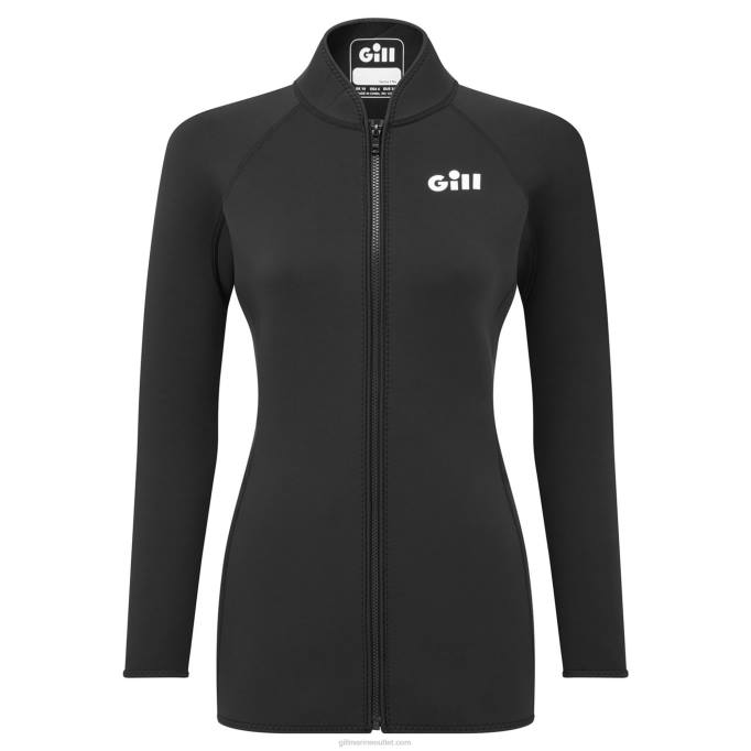 TDHL379 Black Womens Pursuit Neoprene JacketGill Marine
