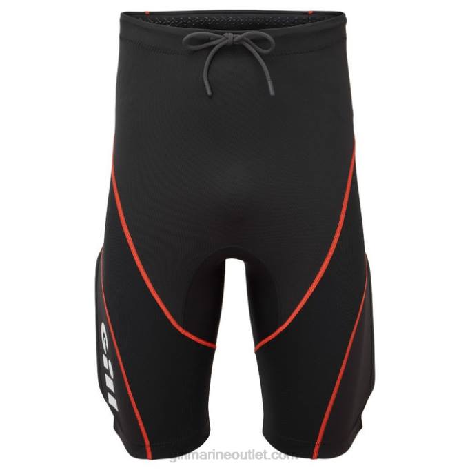 TDHL535 Black Race Gravity Hiking ShortsGill Marine