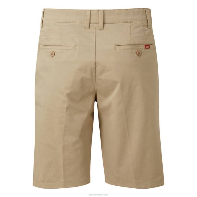 TDHL547 Khaki Men's Crew ShortsGill Marine