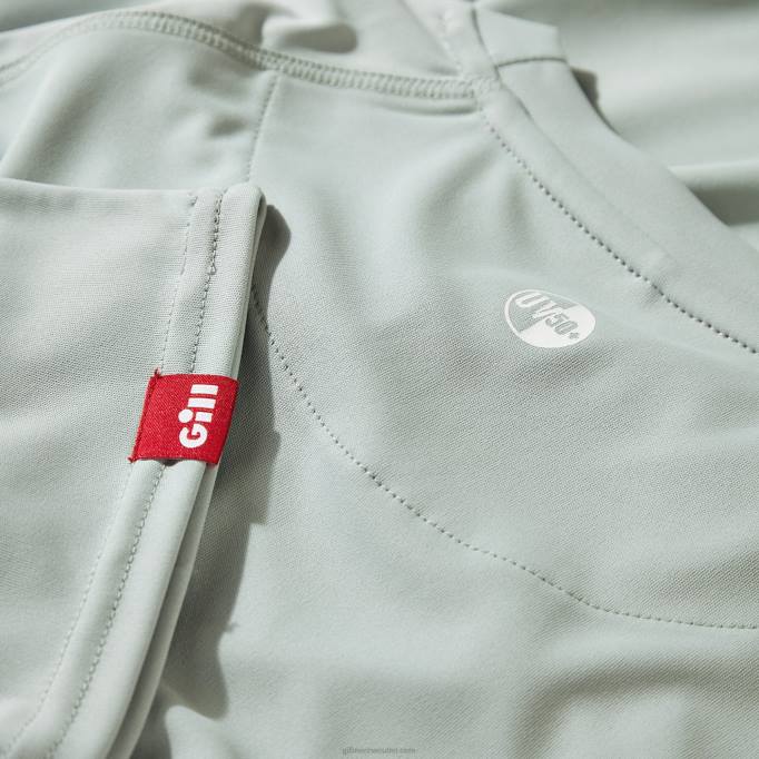 TDHL200 Medium Grey Men's UV Tec TeeGill Marine