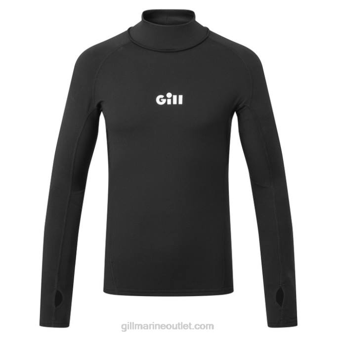 TDHL66 Black Junior Hydrophobe Thermal TopGill Marine