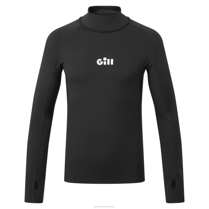 TDHL66 Black Junior Hydrophobe Thermal TopGill Marine